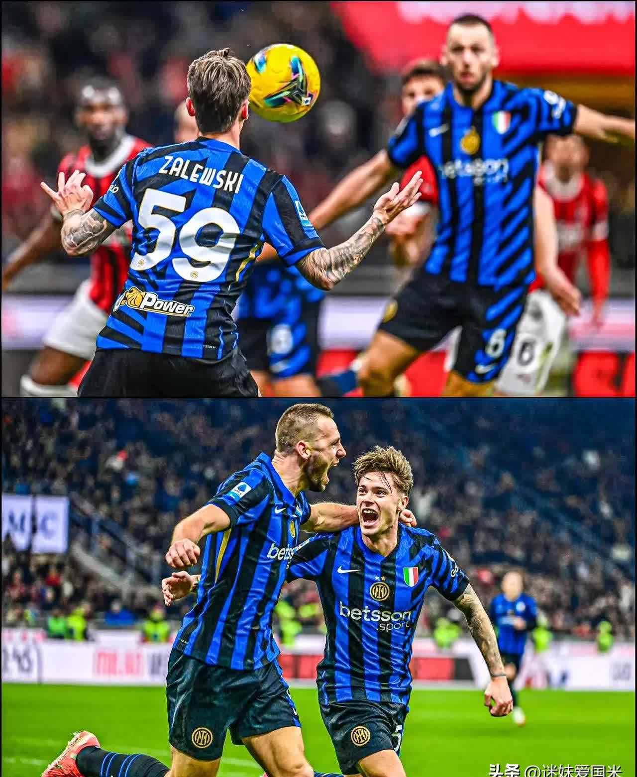 国际米兰强势那不勒斯，内马尔送出助攻